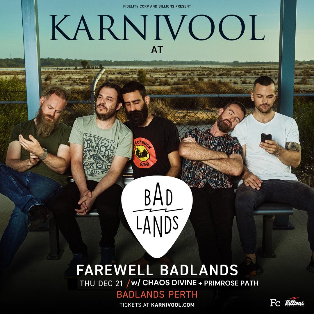 Karnivool with supports Chaos Divine and Primrose Path
