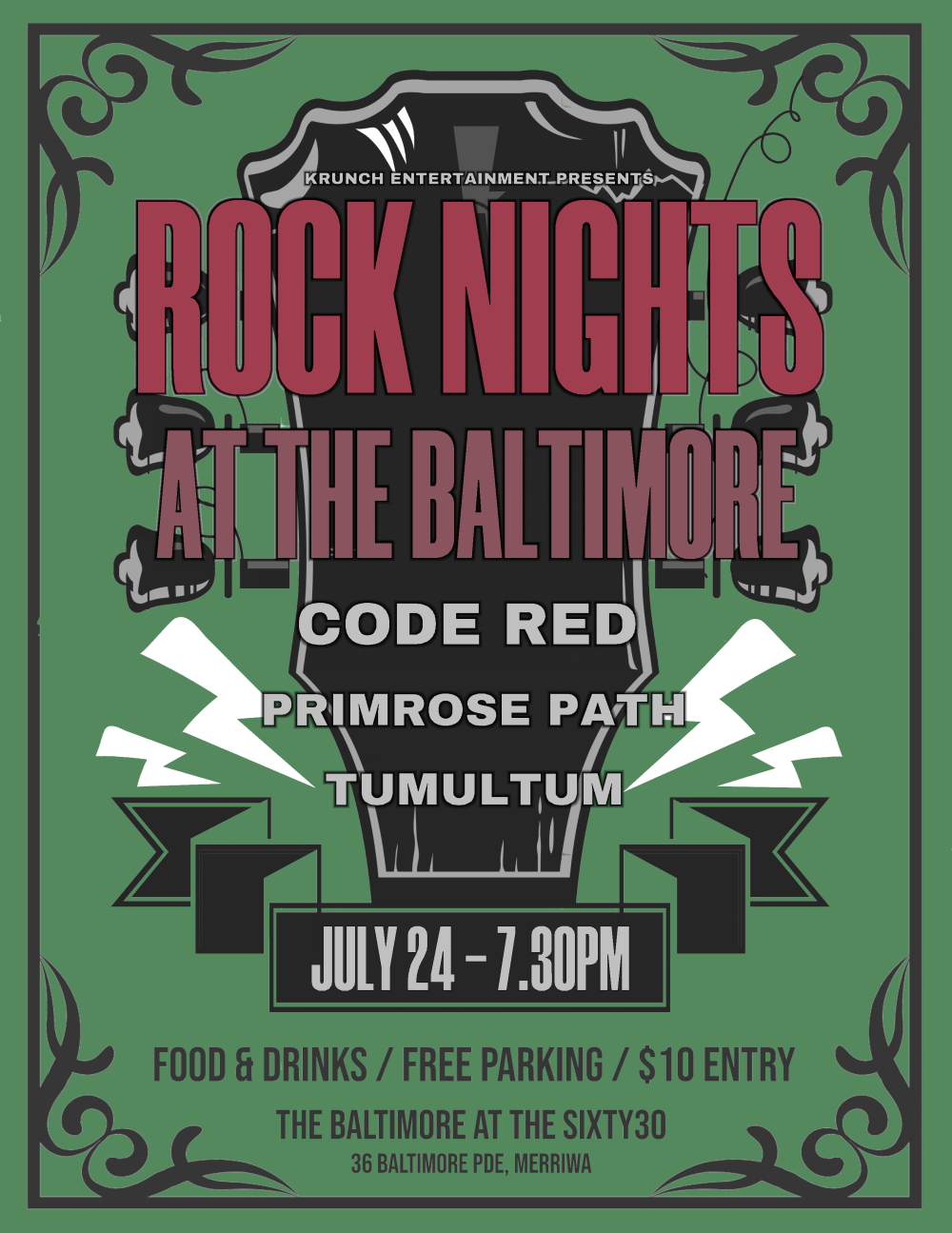 Rock Nights At The Baltimore